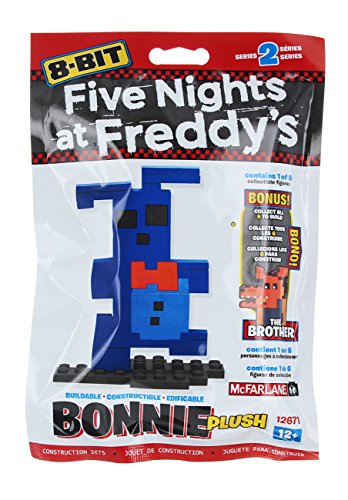 0787926126716 - MCFARLANE TOYS 12671-6 FIVE NIGHTS AT FREDDY'S 8-BIT BUILDABLE FIGURES BUILDING KIT
