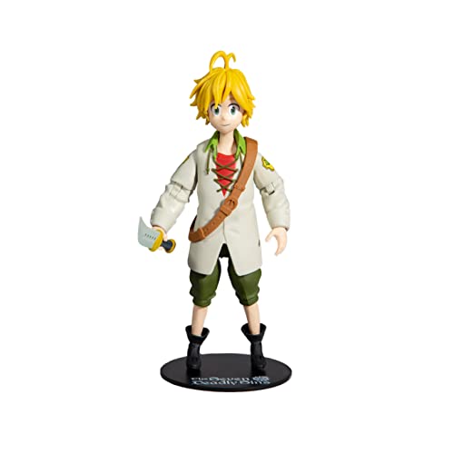 0787926128017 - THE SEVEN DEADLY SINS MELIODAS 7 ACTION FIGURE WITH ACCESSORIES