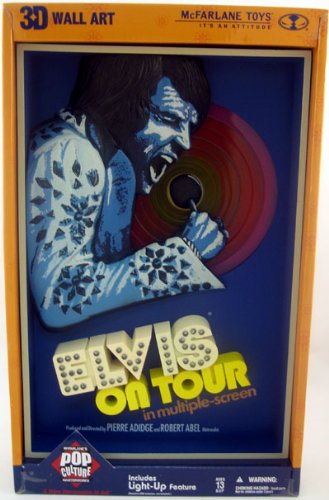 0787926129533 - 3D WALL ART - ELVIS ON TOUR