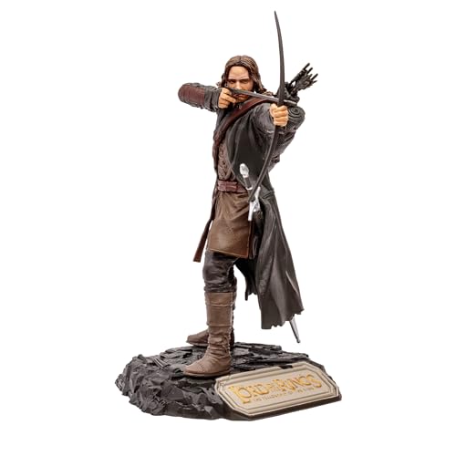 0787926140118 - MCFARLANE - MOVIE MANIACS 6 POSED WAVE 5 - WB100 - ARAGORN (LORD OF THE RINGS TRILOGY)