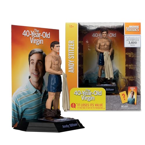 0787926140347 - MCFARLANE TOYS PROPOSED VALUE MOVIE MANIAC ANDY STITZER (THE 40-YEAR-OLD VIRGIN) 6IN POSED FIGURE
