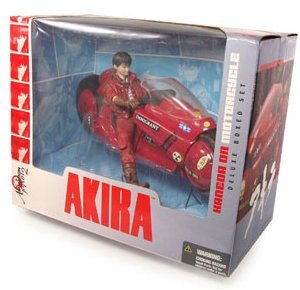 0787926149203 - AKIRA KANEDA ON MOTORCYCLE PRE-PAINTED PVC FIGURE