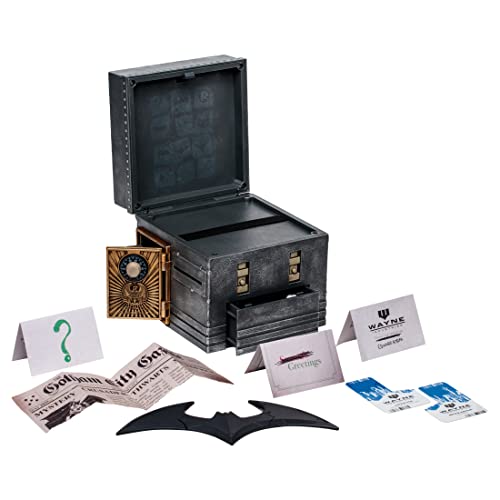 0787926302134 - DC MCFARLANE TOYS - DIRECT THE RIDDLER PUZZLE BOX (DETECTIVE MODE VARIANT)