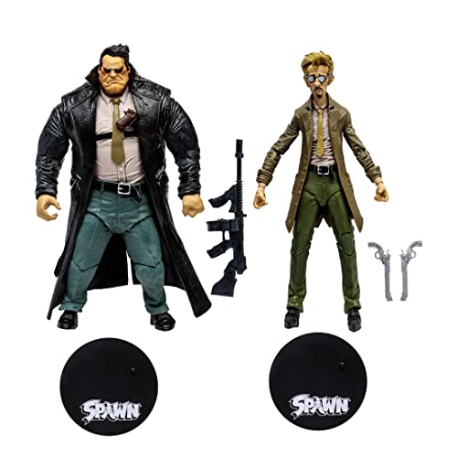 0787926901672 - MCFARLANE TOYS - SPAWN DELUXE SET - SAM AND TWITCH