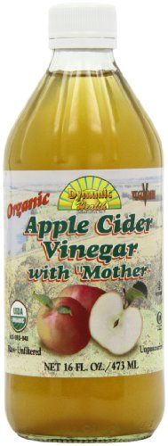 0788021119696 - DYNAMIC HEALTH ORGANIC APPLE CIDER VINEGAR WITH MOTHER GLASS, 16-OUNCE GLASS BOTTLE (PACK OF 2)