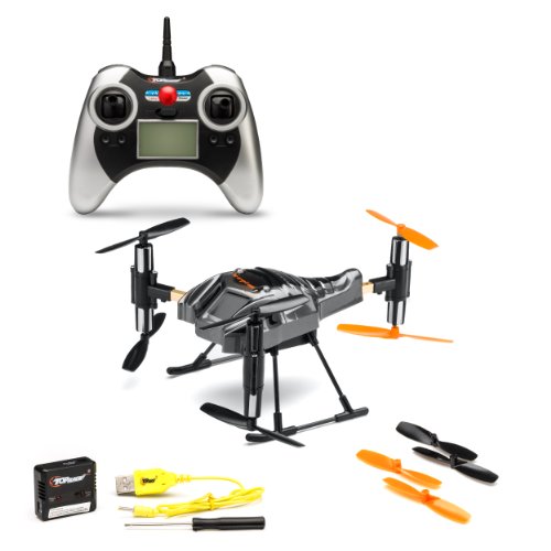0788128661272 - TOP RACE® 3D TUMBLING SCORPION SIX AXIS 4-CH RC REMOTE CONTROL QUAD COPTER RTF
