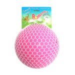 0788169254570 - BOUNCE-N-PLAY BALL 4.5 PINK DOG TOY 4.5 IN