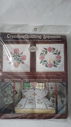 0788430720711 - CREATIVE QUILTING SQUARES PARAGON NEEDLECRAFT COLONIAL ROSE NEW IN PACKAGE VINTAGE 1981