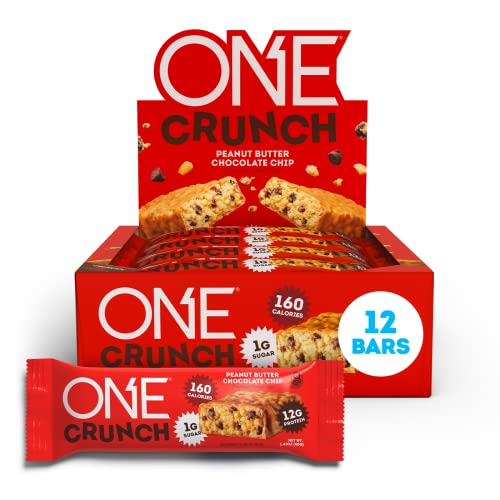 0788434102902 - ONE PROTEIN BAR, CRUNCH PEANUT BUTTER CHOCOLATE CHIP, SNACK BAR, 12CT