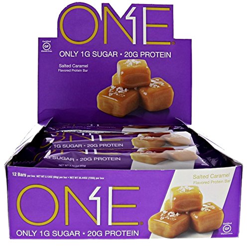 0788434107440 - OH YEAH! ONE BAR, SALTED CARAMEL, 12 COUNT
