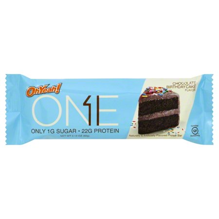 0788434107570 - OH YEAH! ONE BAR CHOCOLATE BIRTHDAY CAKE, BRAND NEW FLAVOR! 12 COUNT. INCLUDES A