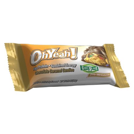 0788434110440 - ISS RESEARCH OH YEAH! PROTEIN BARS CHOCOLATE CARMEL CANDIES -- 12 BARS