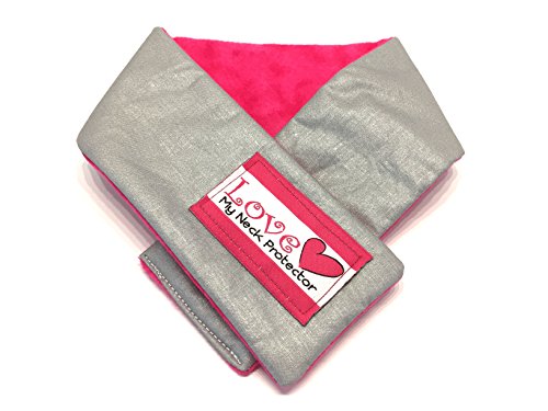 0788536100028 - LOVE MY NECK PROTECTOR! PROTECTS SKIN FROM HIGH HEAT BURNS CAUSED BY HOT TOOLS, CURLING IRONS, STRAIGHTENERS AND OTHER STYLING DEVICES. INCLUDES TWO CLIPS (SILVER PINK TIE DYE)