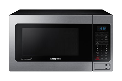 0788536984048 - SAMSUNG COUNTER TOP MICROWAVE, 1.1 CUBIC FEET, STAINLESS STEEL