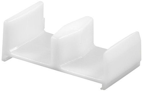 0078874193883 - PRIME-LINE PRODUCTS 193088 SHOWER DOOR BOTOM GUIDE, WHITE,(PACK OF 2)