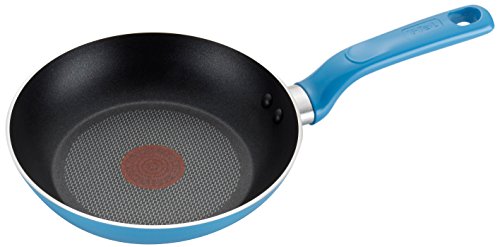 0788809023740 - T-FAL C96905 EXCITE NONSTICK THERMO-SPOT DISHWASHER SAFE OVEN SAFE PFOA FREE FRY PAN COOKWARE, 10.25-INCH, BLUE