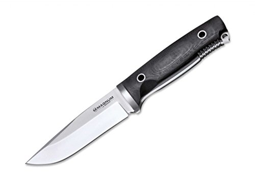 0788857029725 - BOKER MAGNUM 02LG117 DAYHIKE KNIFE WITH 4 1/2 IN. FIXED BLADE STEEL, BLACK
