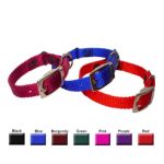 0788995411253 - ADJUSTABLE SAFETY CAT COLLAR COLOR RED