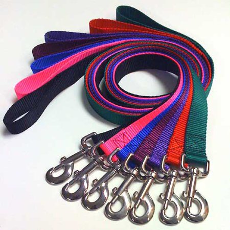 0788995414018 - NYLON DOG LEASH THICKNESS 3 8 NYLON TOY DOGS CATS LENGTH COLOR BLACK 4 FT
