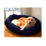 0788995612520 - EXTRA LARGE 52 BAGEL BED BLUE & SHERPA