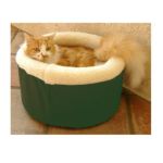 0788995641131 - SMALL 16 CAT CUDDLER PET BED GREEN