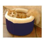 0788995641223 - MEDIUM 20 CAT CUDDLER PET BED BLUE
