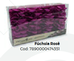 7890000474351 - FORMINHA SEDA FLOR NENA FUCSIA ROSE C/40 EMPORIO BOX