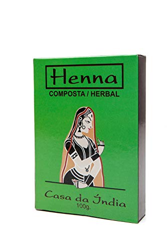 7890001021745 - HENNA COMPOSTA/ HERBAL CASA DA INDIA