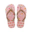 7890541544032 - CHINELO INF HAVAIANAS FLORES 7667MA CREAM ROSE
