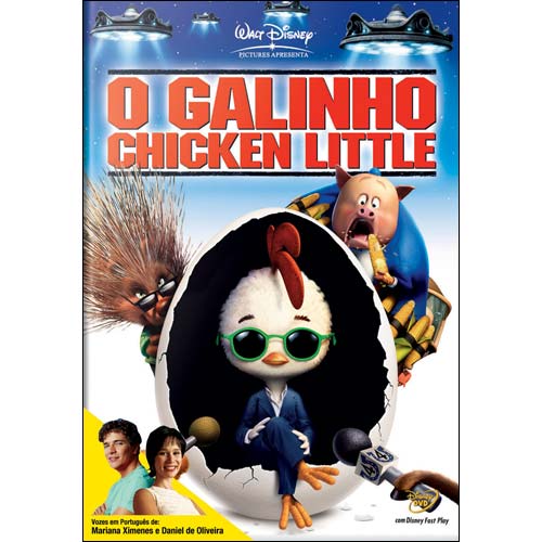 7890552033723 - DVD O GALINHO CHICKEN LITTLE