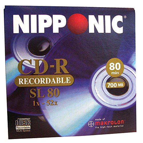 7890552052472 - CD-R NIPPONIC SL80M UNIDADE