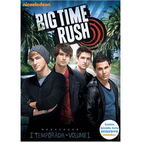 7890552106106 - DVD - BIG TIME RUSH: 1ª TEMPORADA - VOLUME 1 - 2 DISCOS