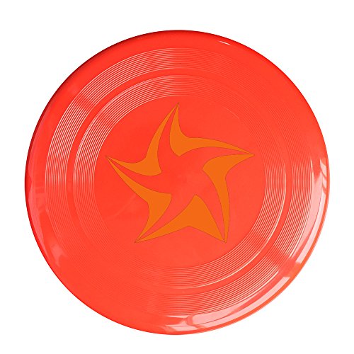 7890572570574 - WONKY CURLY STAR RED FLYING DISC