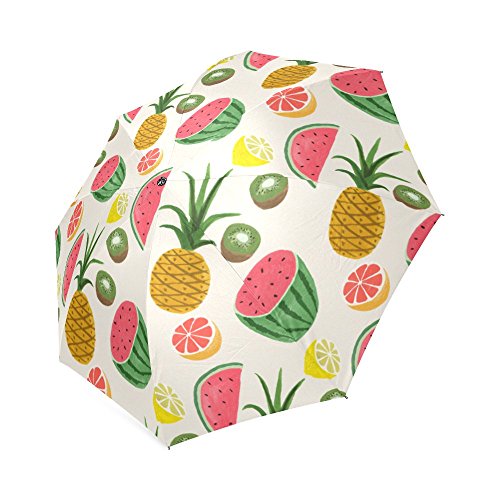 7890633195203 - UNEER WATERMELONS LEMONS AND PINEAPPLES FOLDABLE UMBRELLA