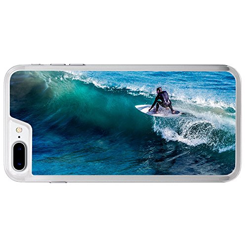 0789075516431 - IMAGE OF SURFER SURFING ON OCEAN WAVE CREST APPLE IPHONE 7 PLUS PHONE CASE