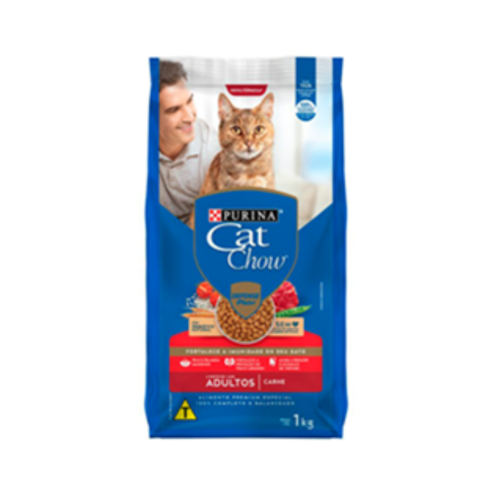 7891000380611 - CAT CHOW PS ADULTO CARNE 1KG