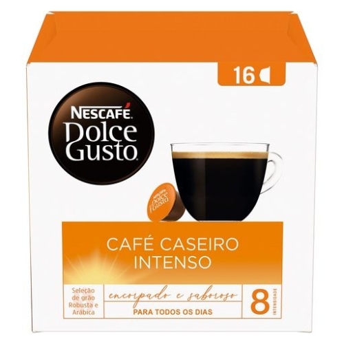 Cápsulas Dolce Gusto® Nescafé® - Espresso Intenso Descafeinado - 16 unidades