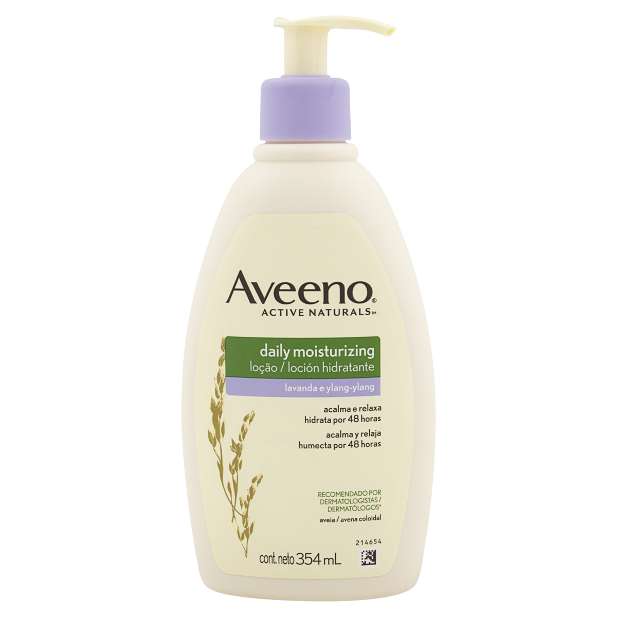 AVEENO BABY DAILY MOISTURE LOTION, FRAGRANCE FREE, 12 OUNCE (PACK OF 6