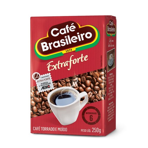 7891018000099 - CAFÉ TORRADO E MOÍDO A VÁCUO EXTRAFORTE CAFÉ BRASILEIRO PACOTE 250G