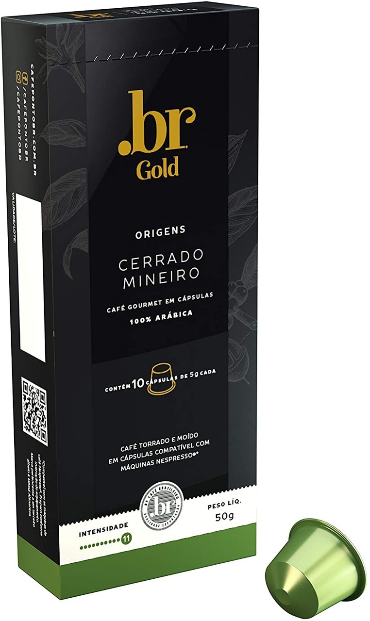 7891018001096 - CAPS.CAFE BRASILEIRO CERRADO MIN.INT.11 50G C/10UN