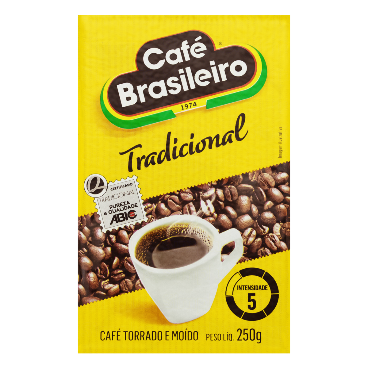 7891018003199 - CAFÉ TORRADO E MOÍDO A VÁCUO TRADICIONAL CAFÉ BRASILEIRO PACOTE 250G