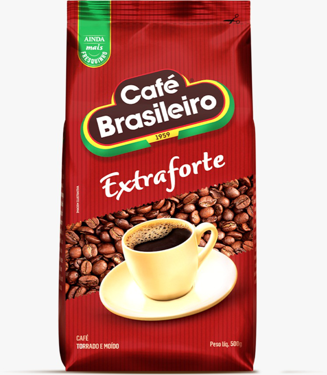 7891018427575 - CAFÉ TORRADO E MOÍDO EXTRAFORTE CAFÉ BRASILEIRO PACOTE 500G