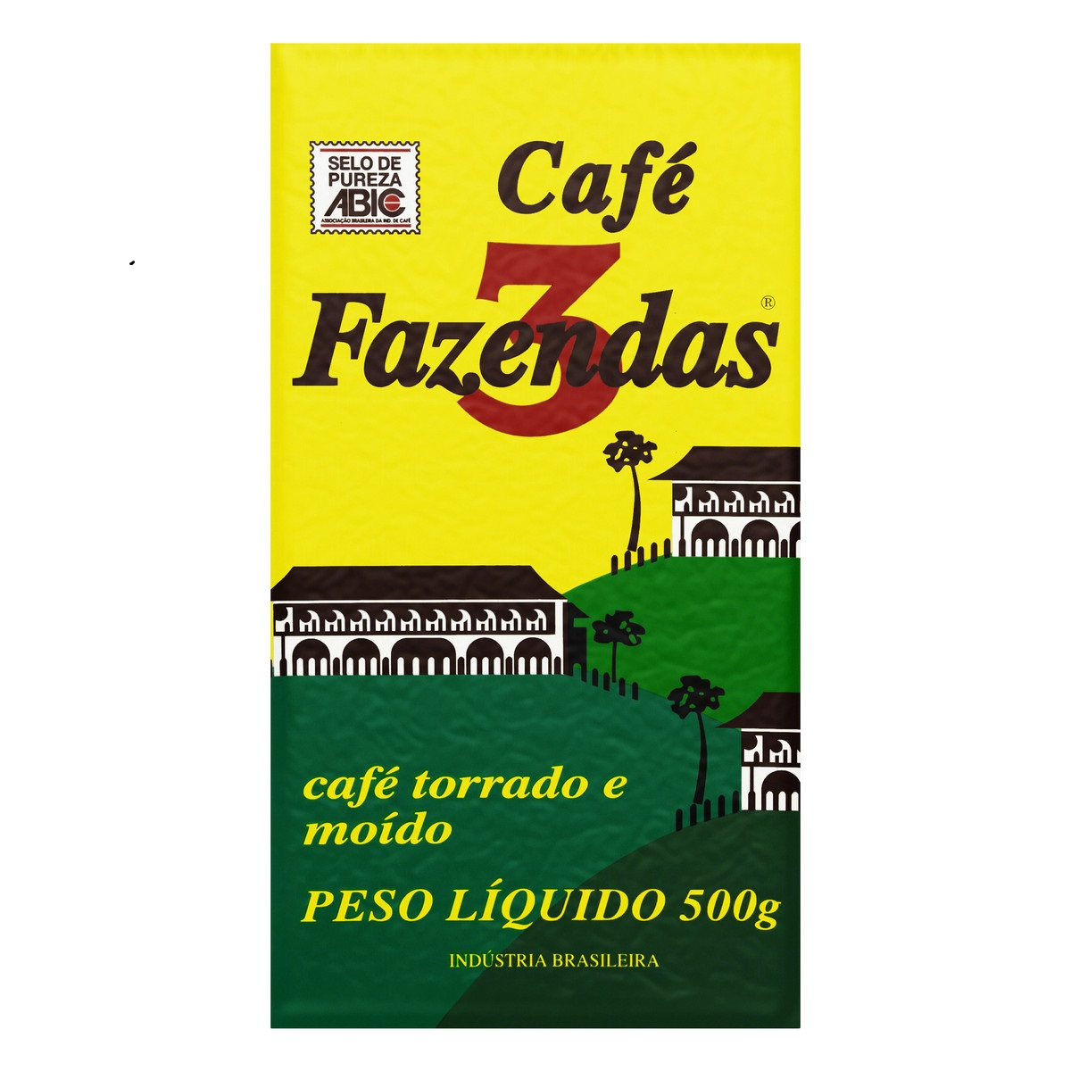 7891018427636 - CAFE BRASILEIRO TORRADO MOIDO VACUO 500G