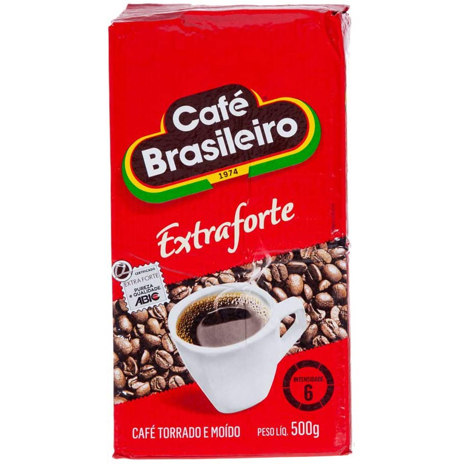 7891018427643 - CAFÉ TORRADO E MOÍDO A VÁCUO EXTRAFORTE CAFÉ BRASILEIRO PACOTE 500G