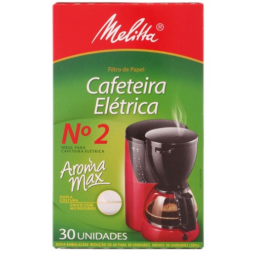 Filtro De Café Melitta 30 Unidades - Home Sentry