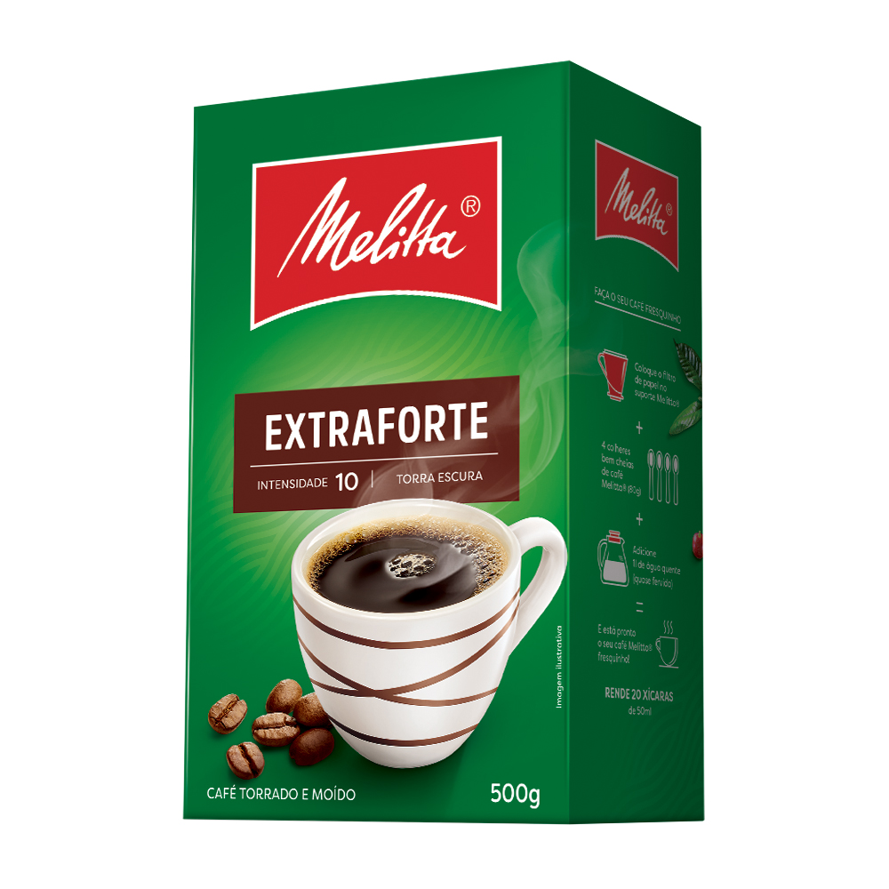 7891021006934 - CAFÉ TORRADO E MOÍDO EXTRAFORTE MELITTA CAIXA 500G