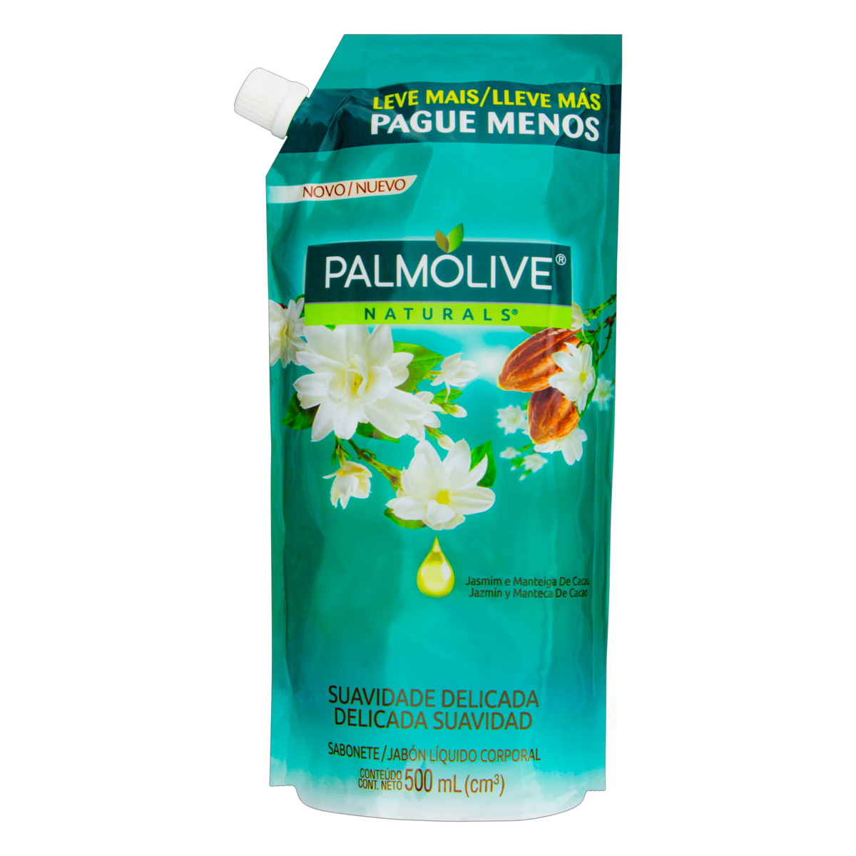 Sabonete Líquido Palmolive Naturals Óleo Nutritivo Refil 200ml - Pague Menos