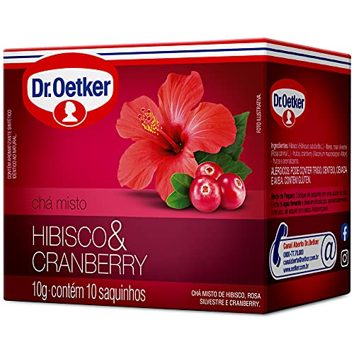 7891048038543 - CHA DR.OETKER MISTO 10G HIBISCO/CRANBERRY C/10