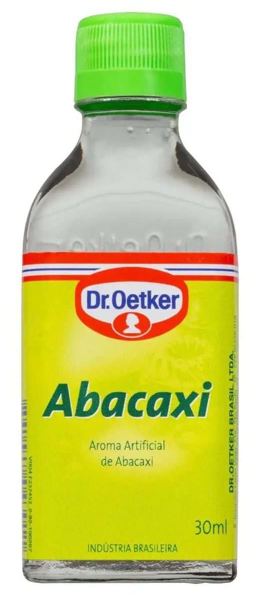 7891048043011 - AROMA ARTIFICIAL ABACAXI DR. OETKER FRASCO 30ML