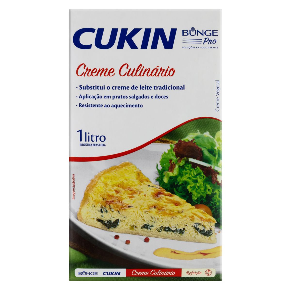 7891080806155 - CREME CULINÁRIO CUKIN CAIXA 1L